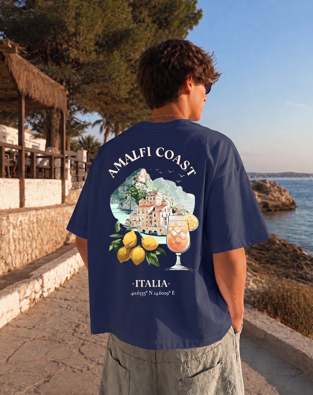 Amalfi Coast — Navy